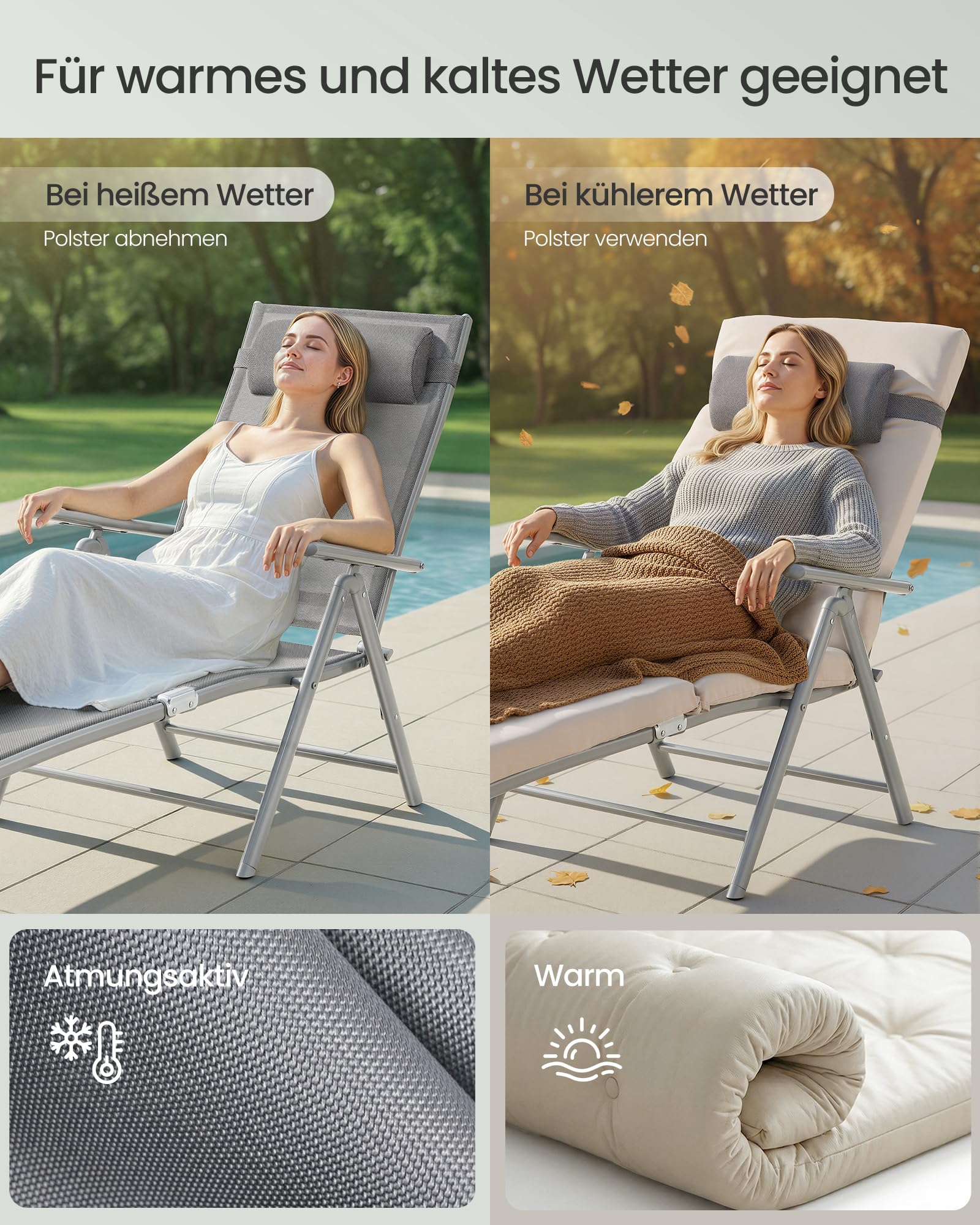 songmics-sonnenliege-klappbar-liegestuhl-mit-6-cm-dickem-polster image 5