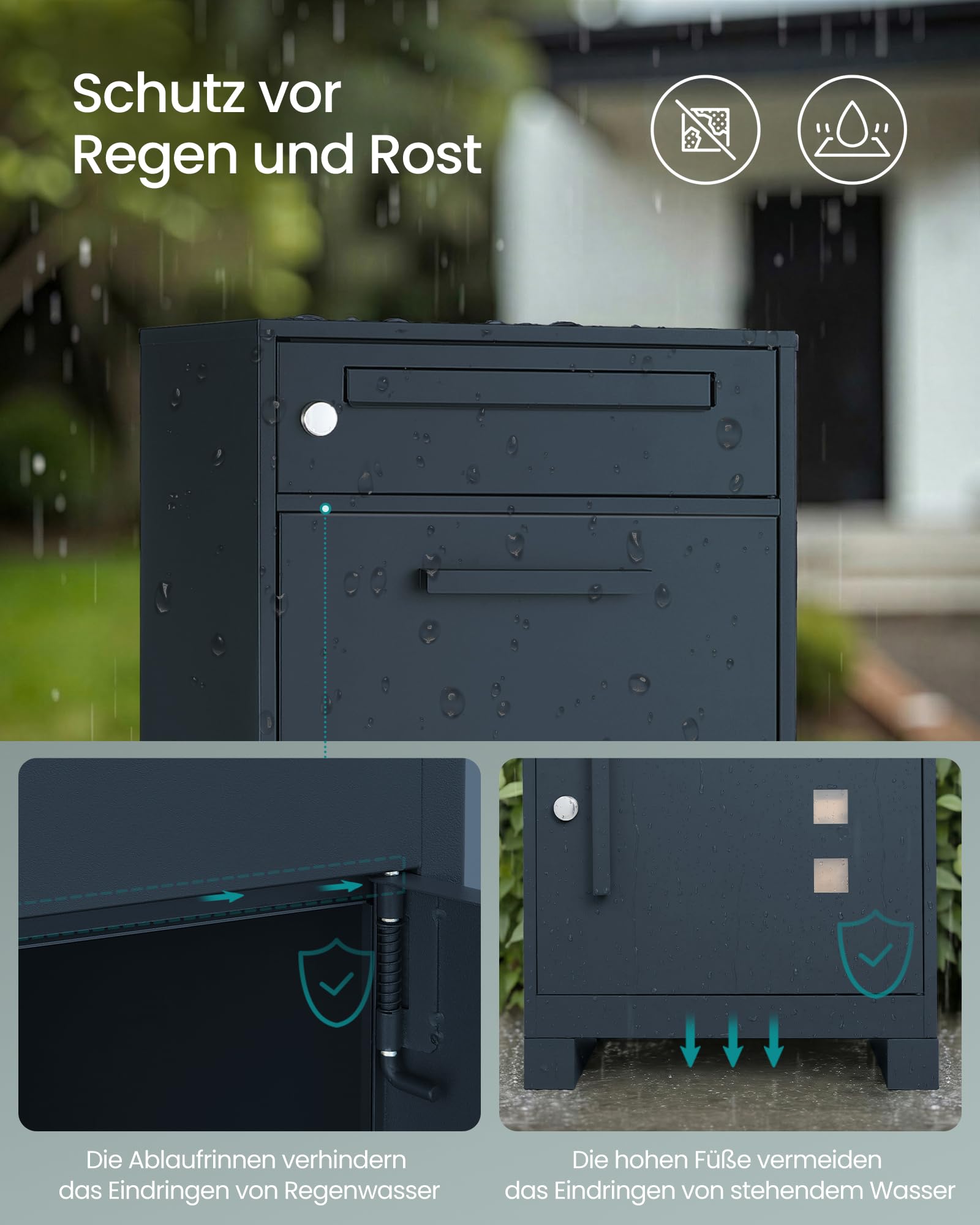 songmics-paketbox-xxl-gmb091gz01-briefkasten-mit-paketfach-anthrazit image 5