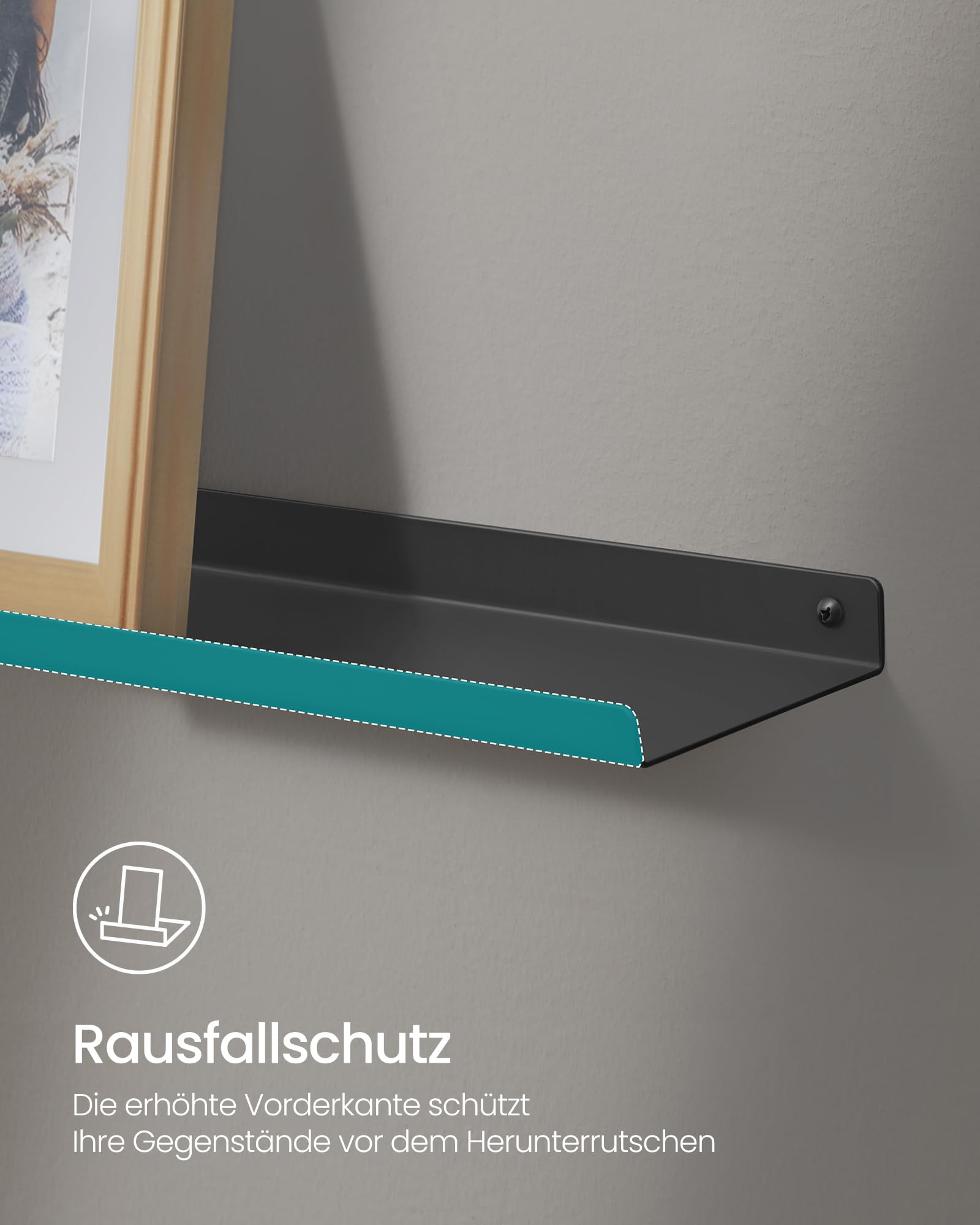 songmics-custos-wandregal-metall-3er-set-schwarz image 7