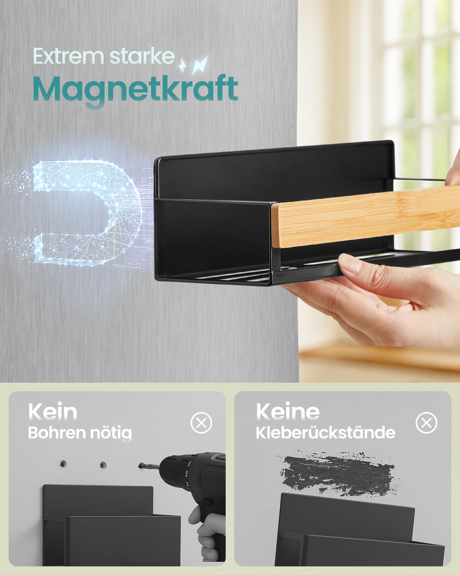 songmics-gew-rzregal-magnetisch-kcs062bh01-4er-set-tintenschwarz-naturbeige-ohne image 3