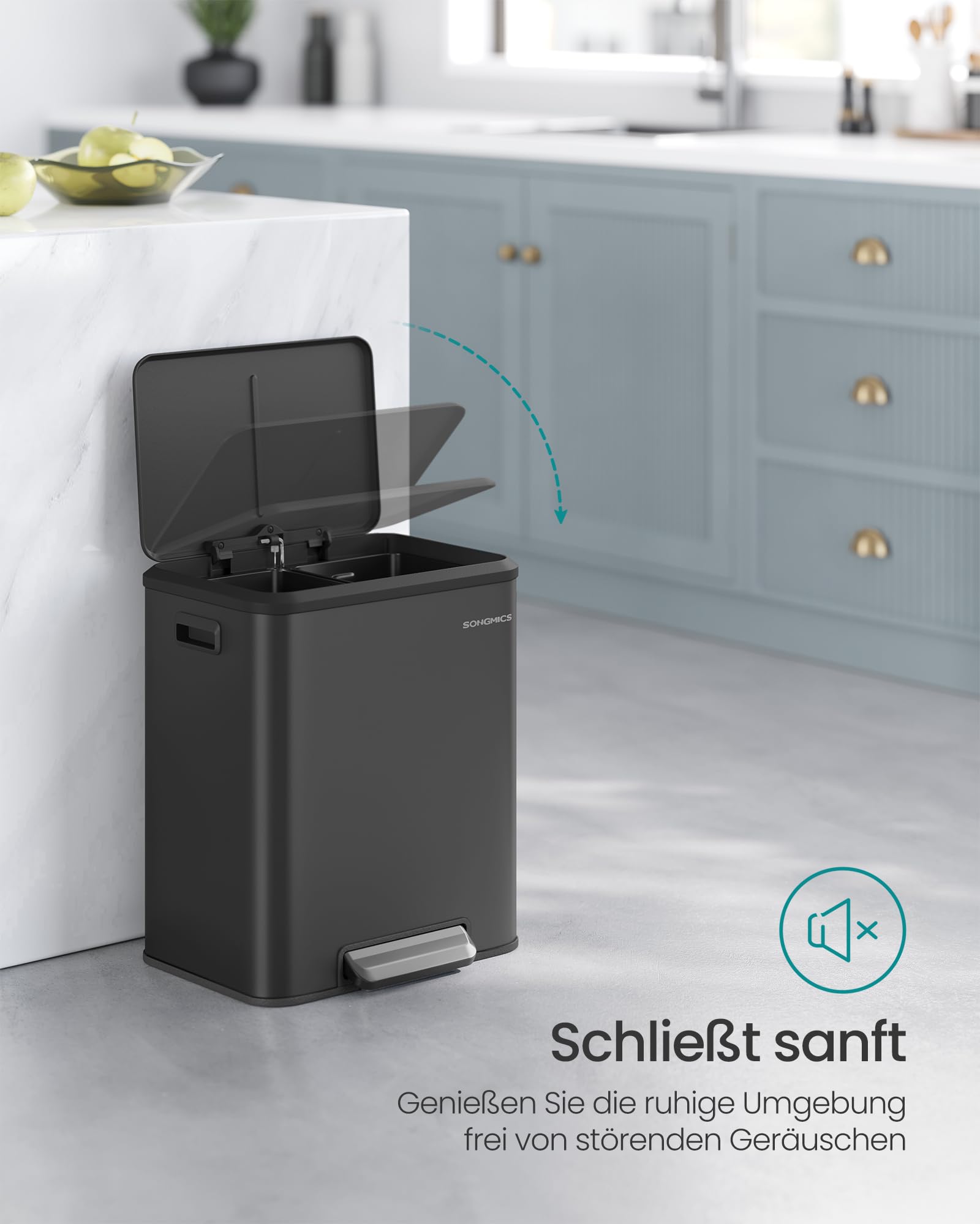 songmics-m-lltrenner-ltb544b02-2x15l-edelstahl-pedal-tintenschwarz image 3