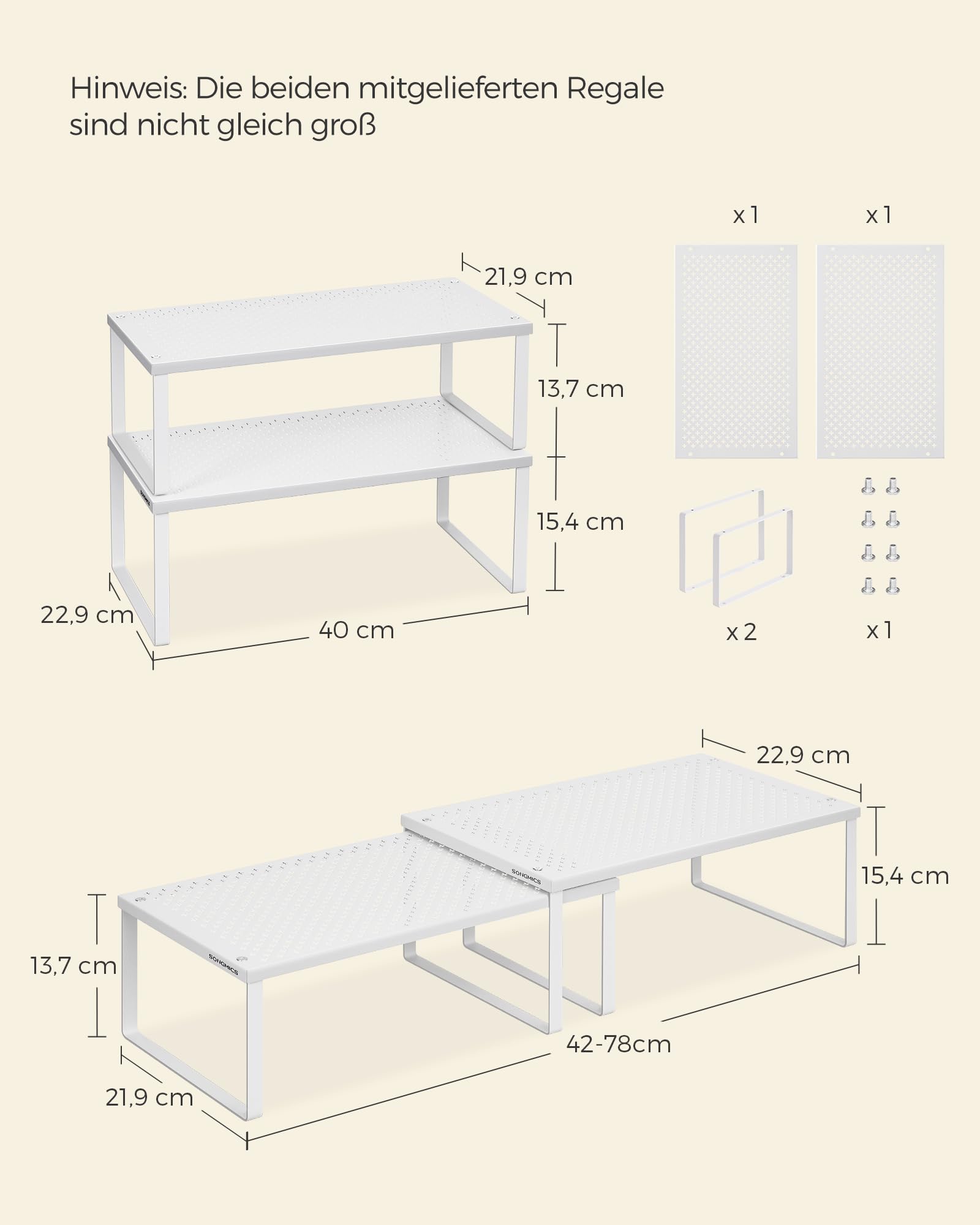 songmics-gew-rzregal-2er-set-metall-wei-stapelbar-kcs401w01 image 6