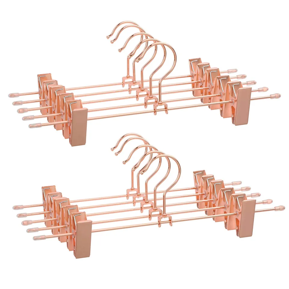 songmics-hosenb-gel-metall-10-st-ck-31-cm-ros-gold image 1