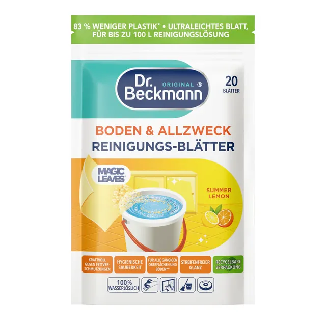 dr-beckmann-allzweck-reinigungs-bl-tter-summer-lemon-20-stk image 1
