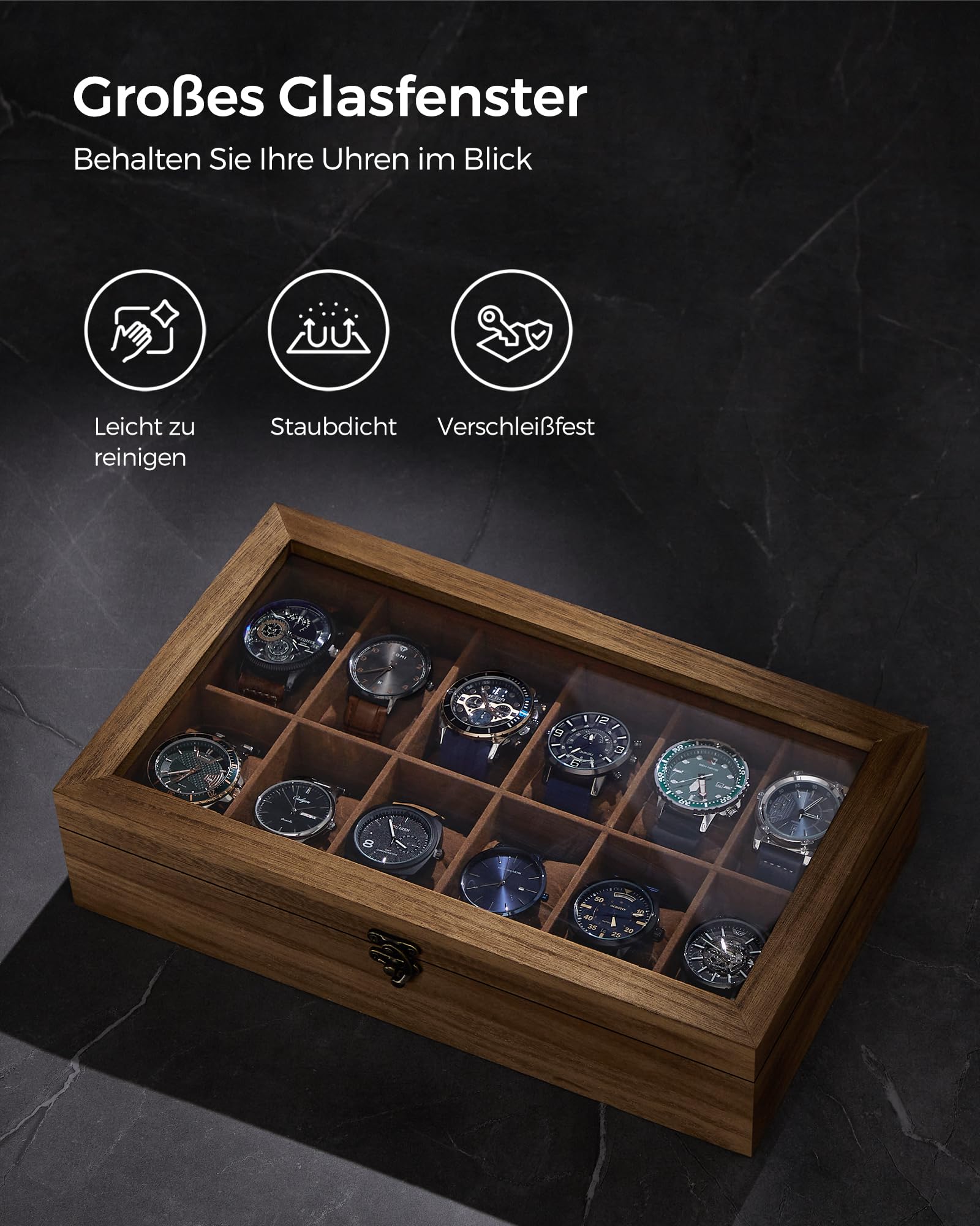 songmics-uhrenbox-12-f-cher-massivholz-mit-glasdeckel-uhrenkasten-f-r-zifferblat image 5