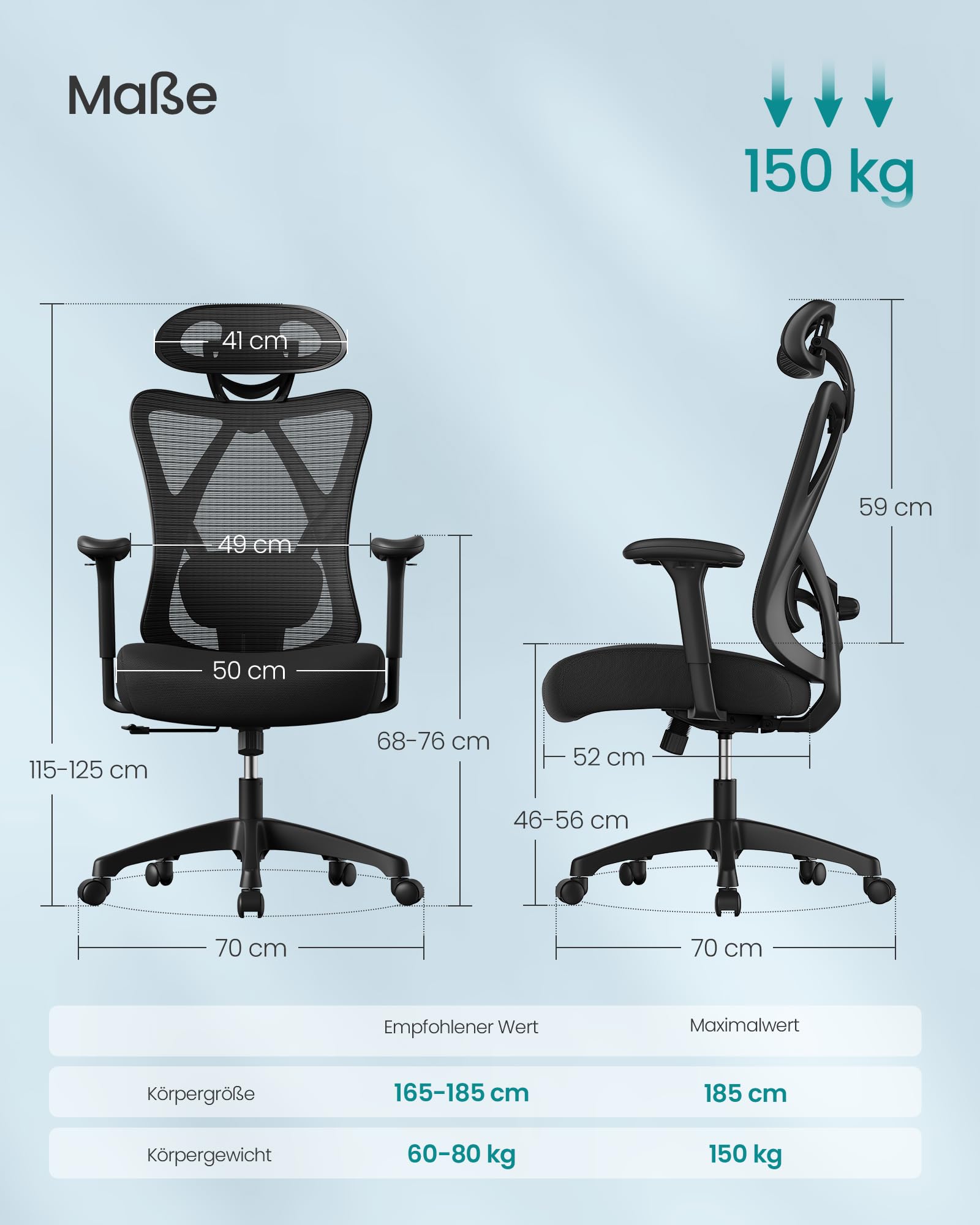 songmics-obn063b01-b-rostuhl-ergonomisch-netzstuhl-bis-150-kg image 3