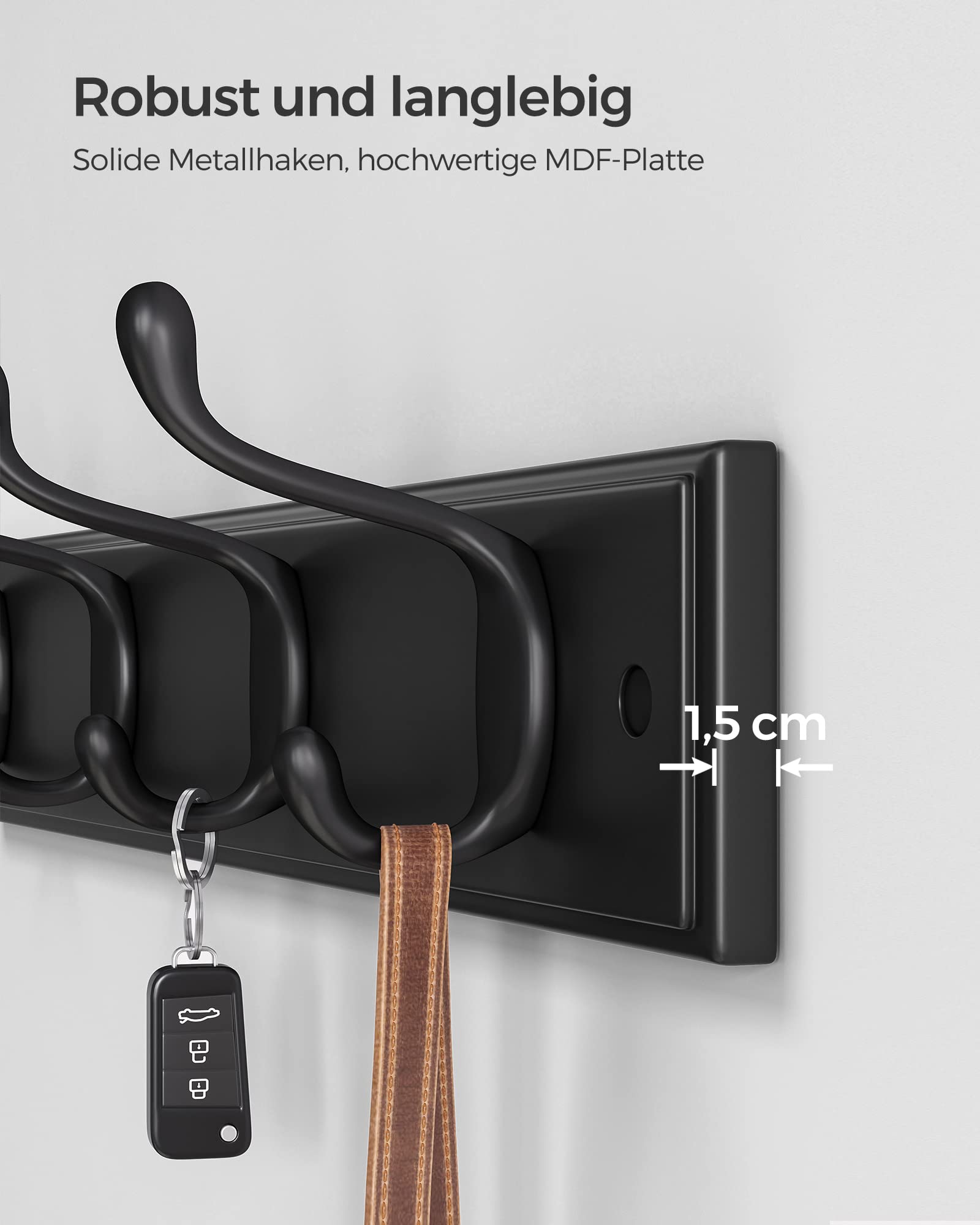 songmics-garderobenleiste-lhr023b01-wandgarderobe-mit-4-doppelhaken-schwarz image 4