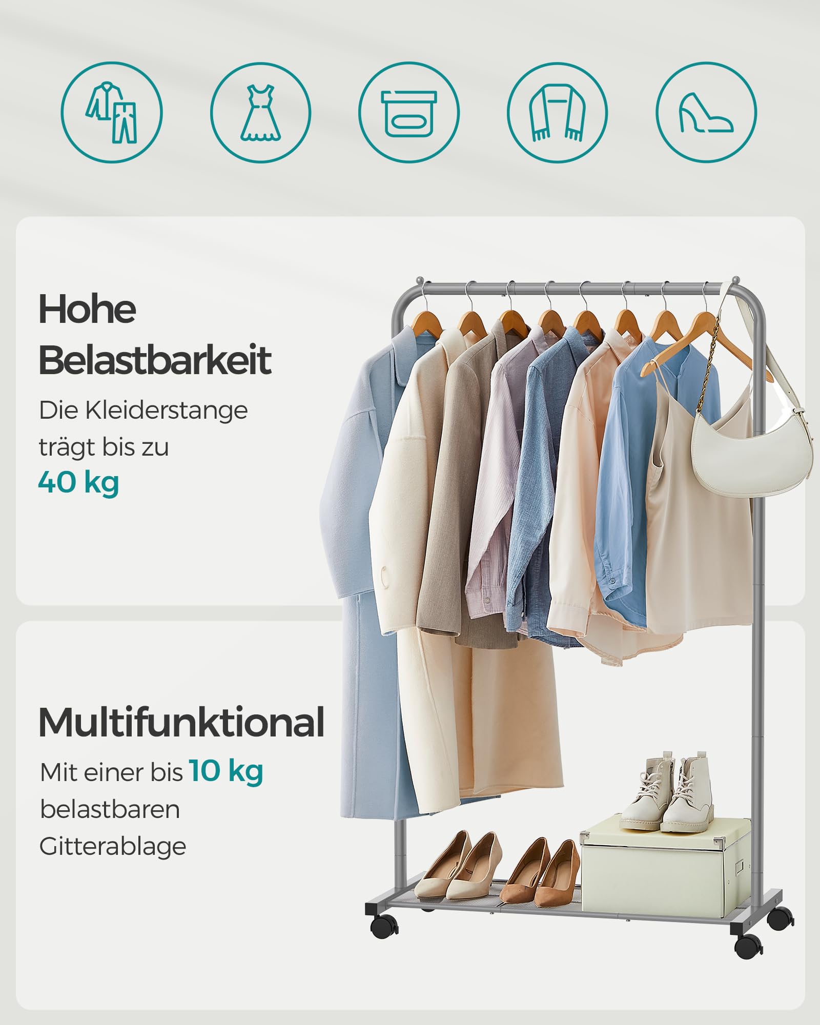 songmics-kleiderst-nder-auf-rollen-91-cm-grau-40-kg-hsr025g01 image 3