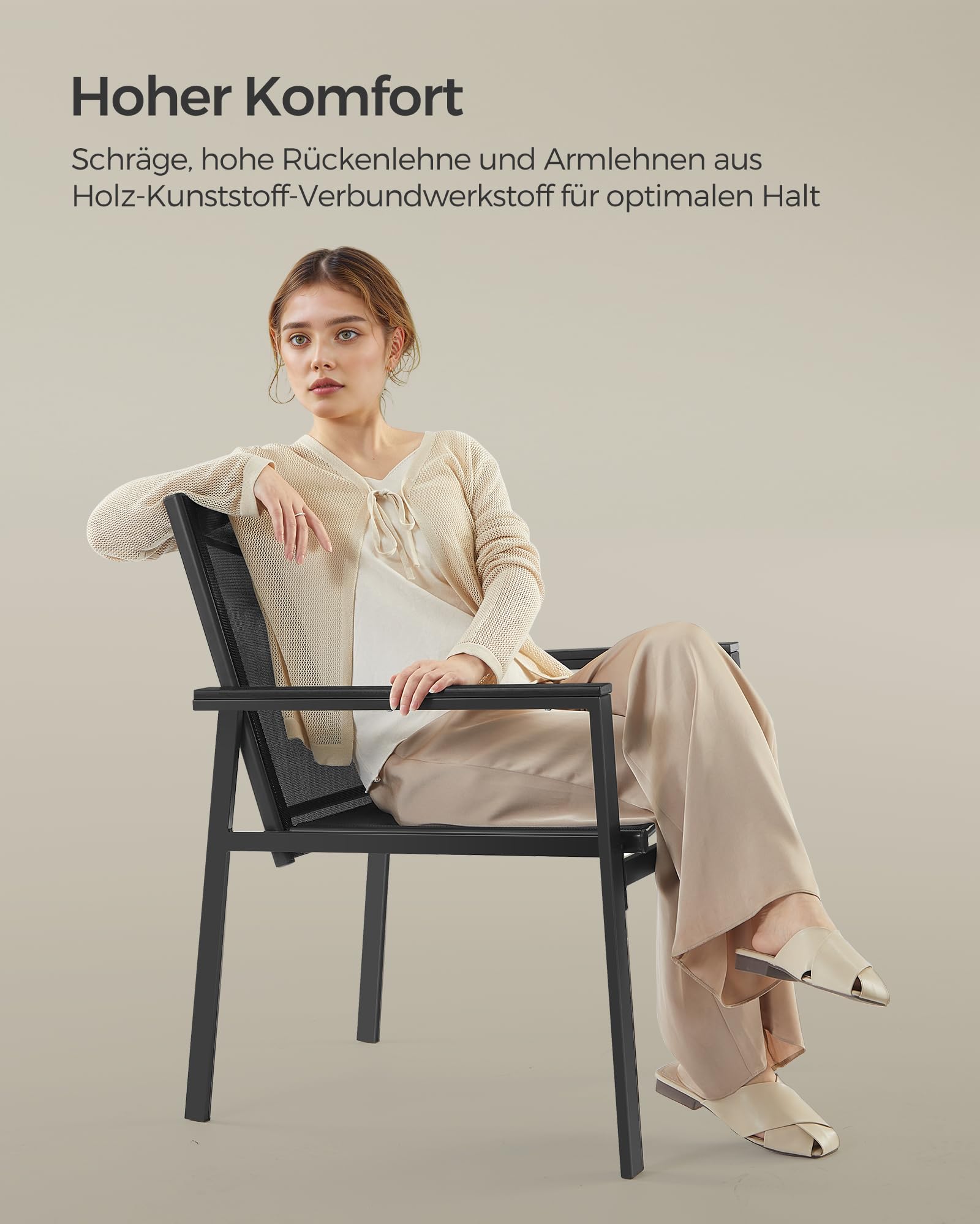songmics-gartengarnitur-4-1-mit-tisch-und-4-st-hlen-anthrazitgrau-tintenschwarz image 3