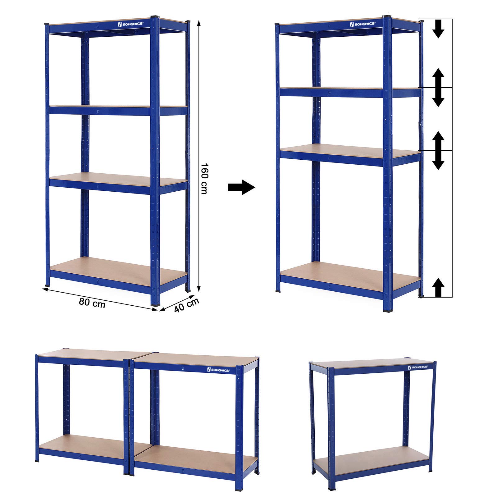 songmics-schwerlastregal-glr44q-blau-40-x-80-x-160-cm-520-kg-4-b-den image 5