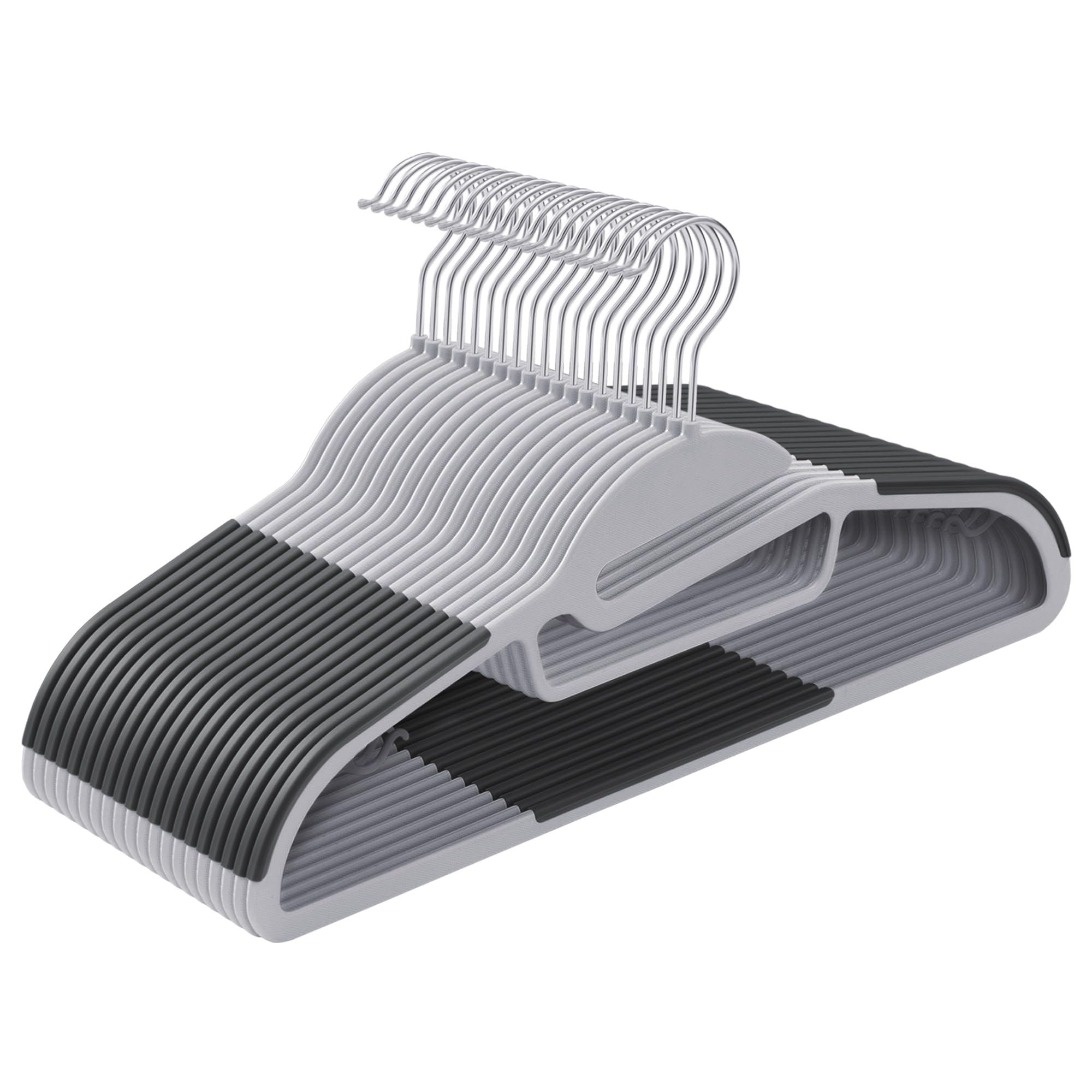 songmics-kleiderb-gel-kunststoff-20er-set-41-5-cm-grau-crp41g image 1