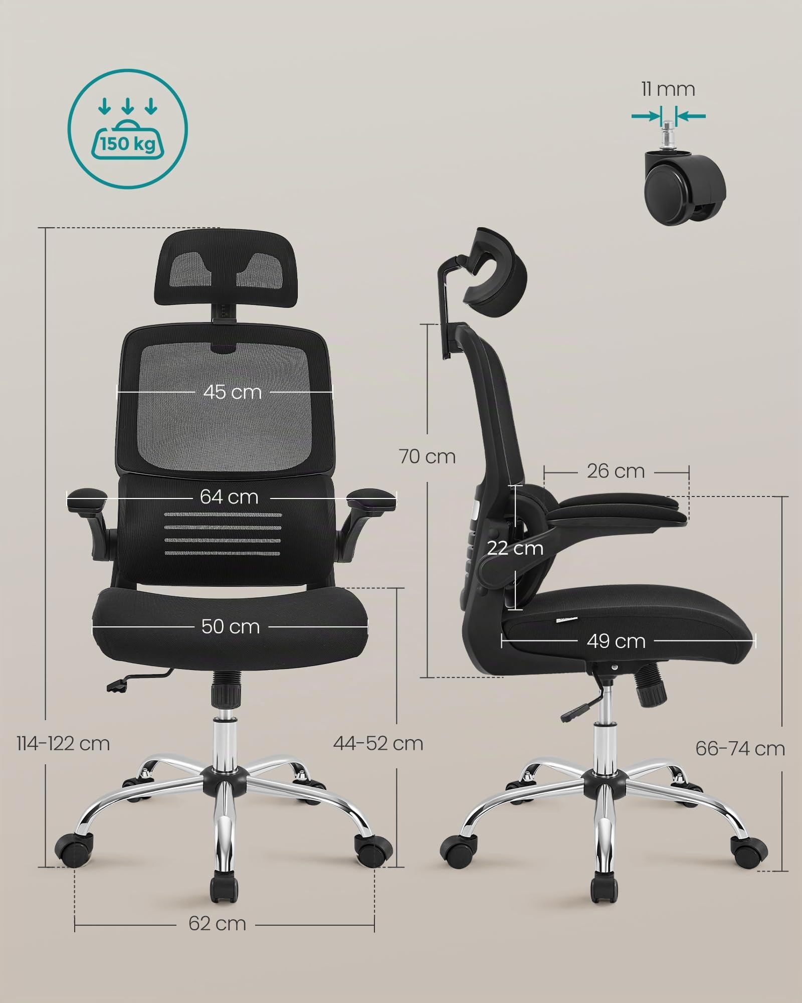 songmics-b-rostuhl-ergonomisch-obn040b01-netzstuhl-tintenschwarz image 3