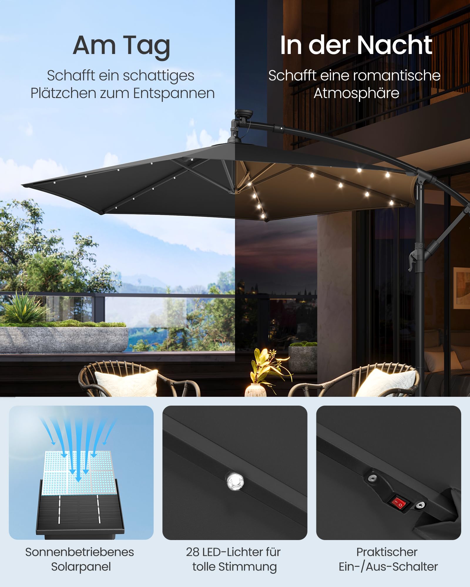 songmics-ampelschirm-300-cm-mit-led-solar-beleuchtung-gpu118g01-grau-mit-st-nder image 3