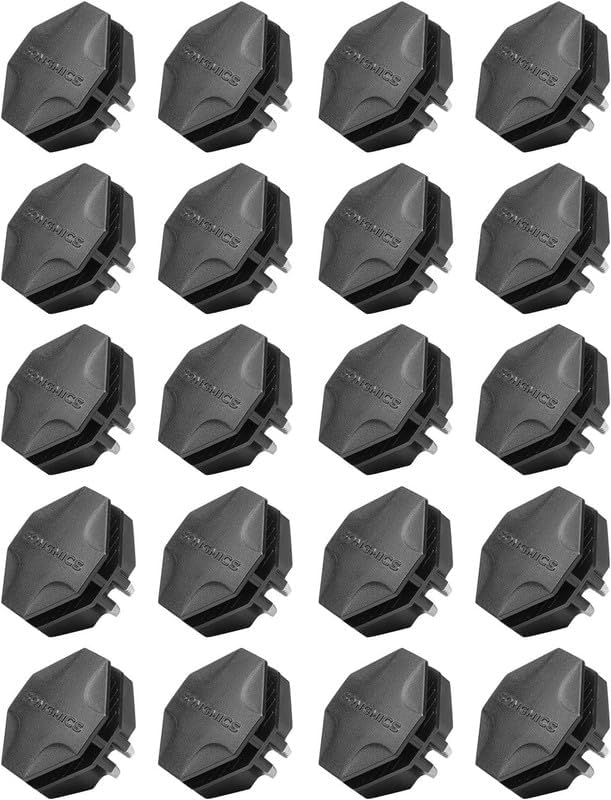 songmics-verbindungsst-ck-kunststoff-20-st-ck-f-r-diy-steckregal-schwarz image 1