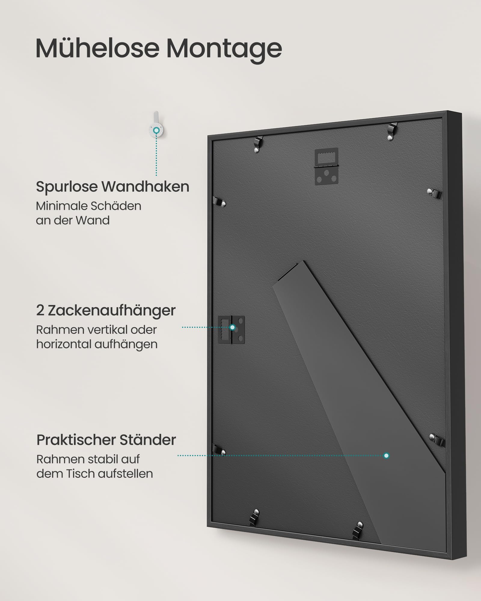 songmics-bilderrahmen-rpf064b01-3er-set-aschschwarz-fotogalerie-43-4-x-31-1-cm image 6