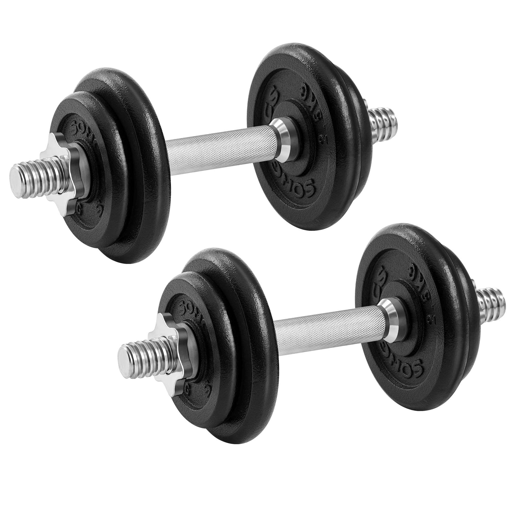songmics-hantelset-gusseisen-verstellbar-30-kg-2x-15-kg-kurzhanteln-schwarz image 7