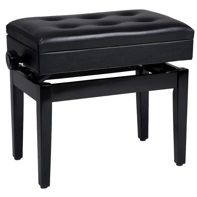 songmics-klavierhocker-h-henverstellbar-mit-stauraum image 1