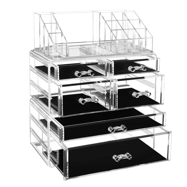 songmics-make-up-organizer-jka008tp-kosmetik-organizer-transparent image 1