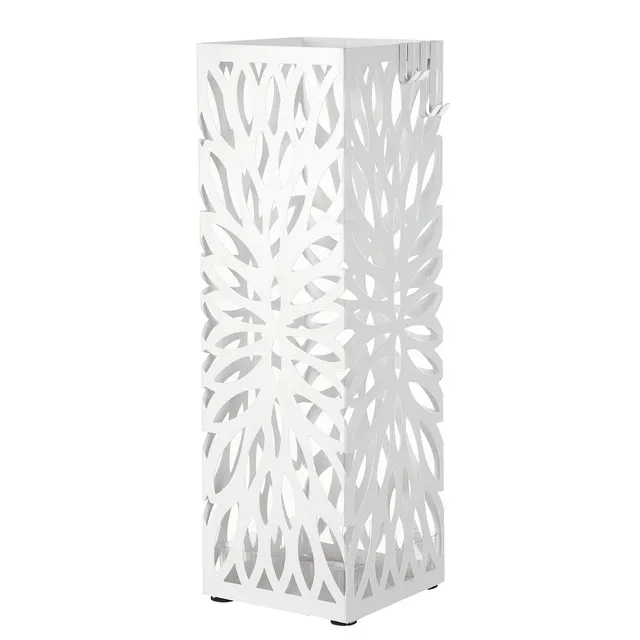 songmics-luc48w-schirmst-nder-metall-wei-15-5-x-15-5-x-49-cm image 1