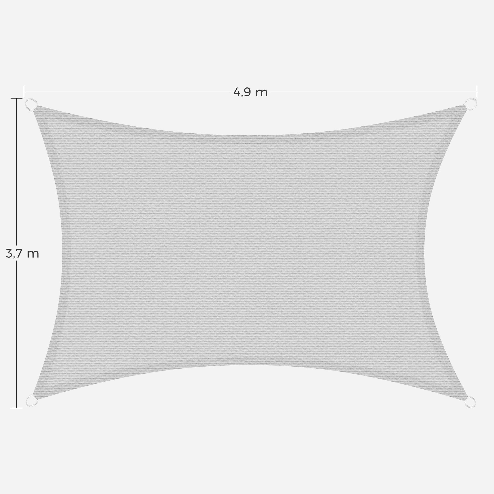 songmics-sonnensegel-4-9-x-3-7-m-konkav-grau-gss003g02 image 4