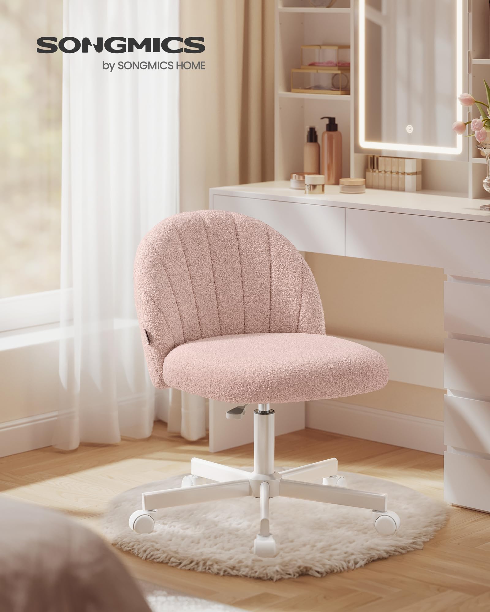 songmics-homeoffice-stuhl-schminkstuhl-fleece-pastellrosa-obg027sa01 image 3