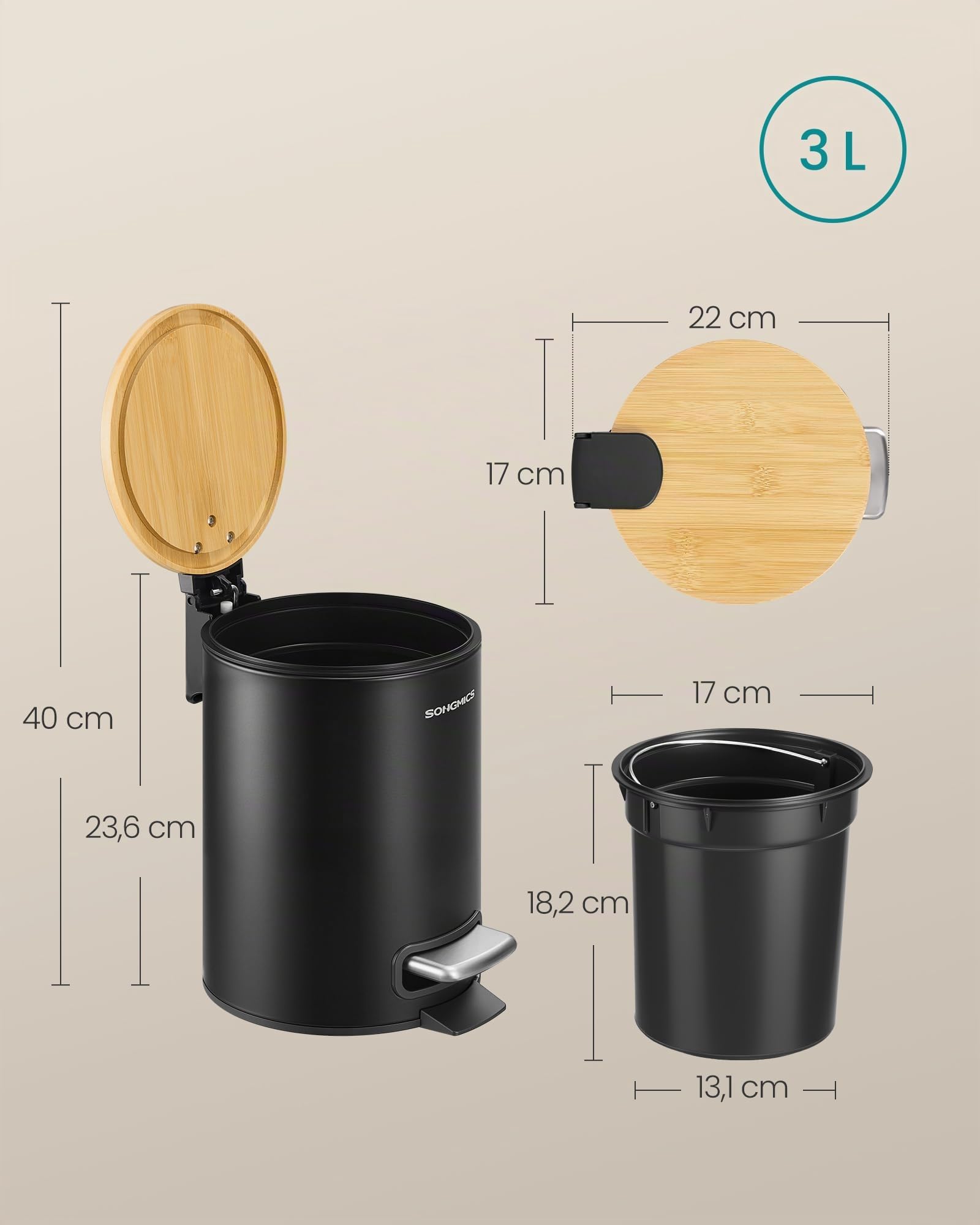 songmics-kosmetikeimer-3-liter-mit-bambusdeckel-und-pedal image 7