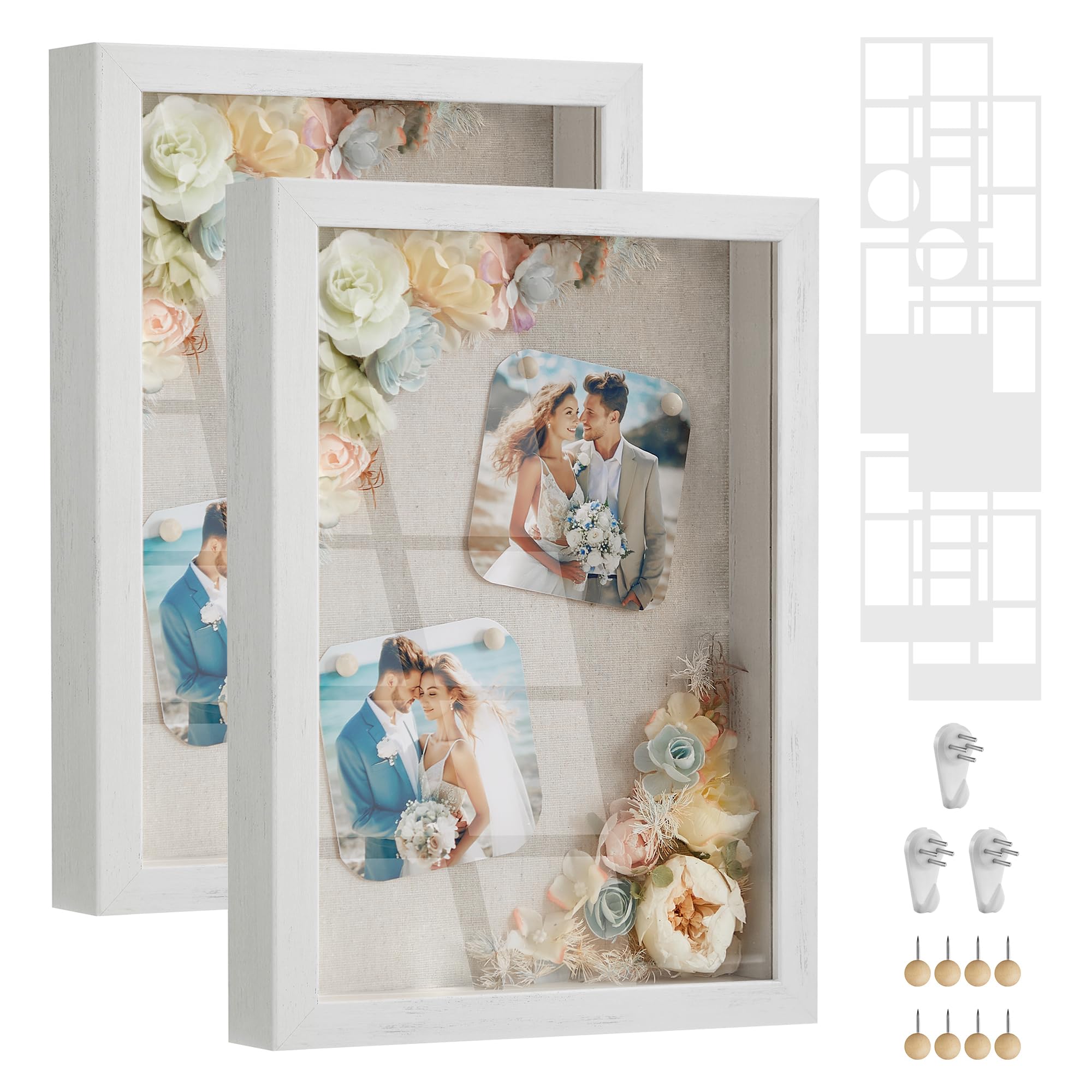 songmics-bilderrahmen-2er-set-rpf019b02-collage-36-5-x-26-x-4-cm-aschschwarz image 8