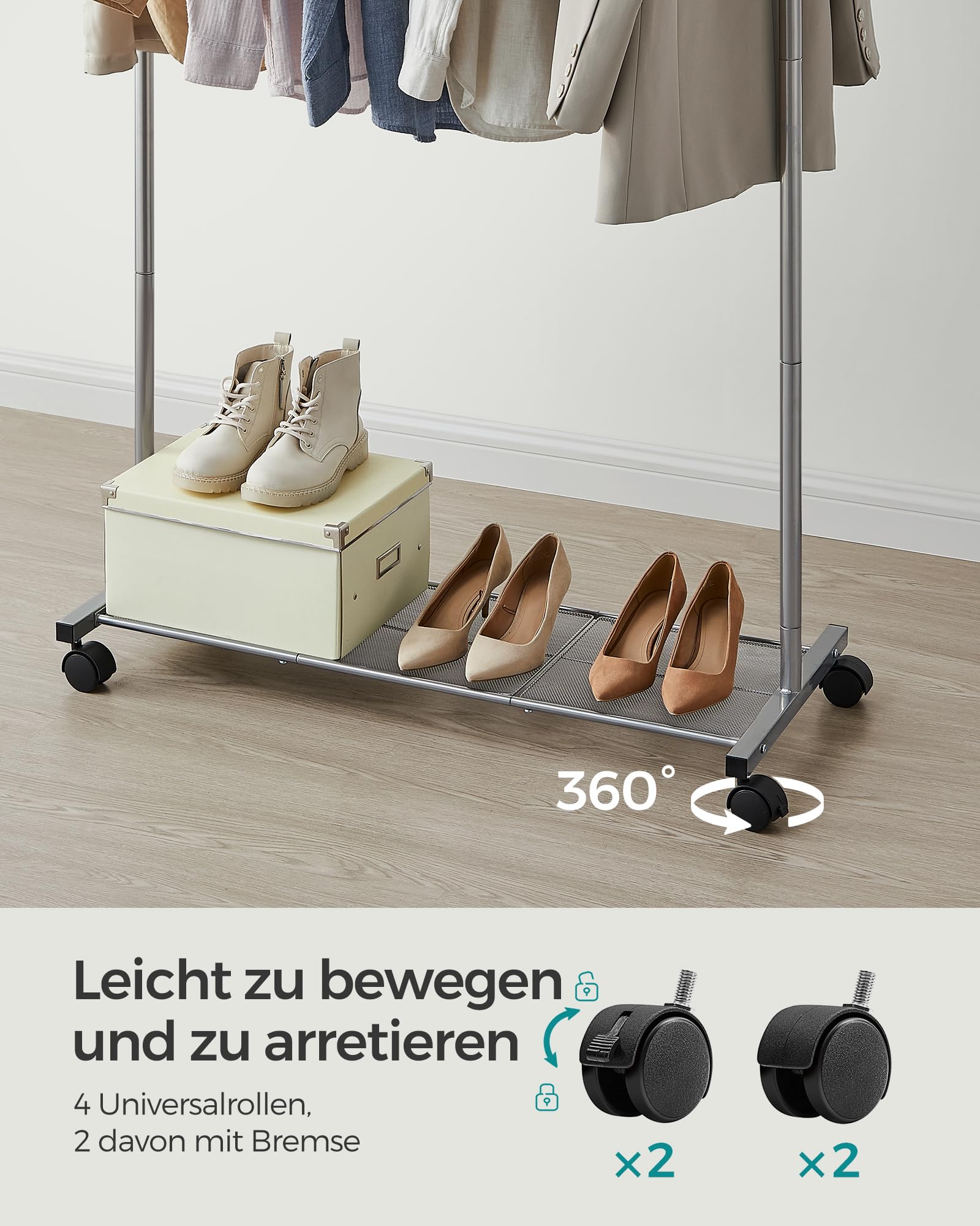 songmics-kleiderst-nder-auf-rollen-91-cm-grau-40-kg-hsr025g01 image 5