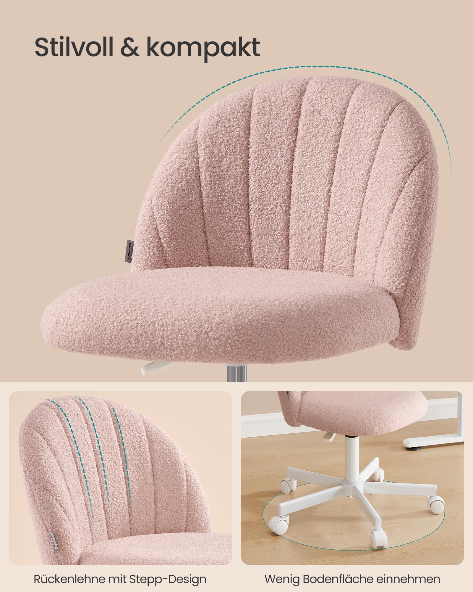 songmics-homeoffice-stuhl-schminkstuhl-fleece-pastellrosa-obg027sa01 image 5