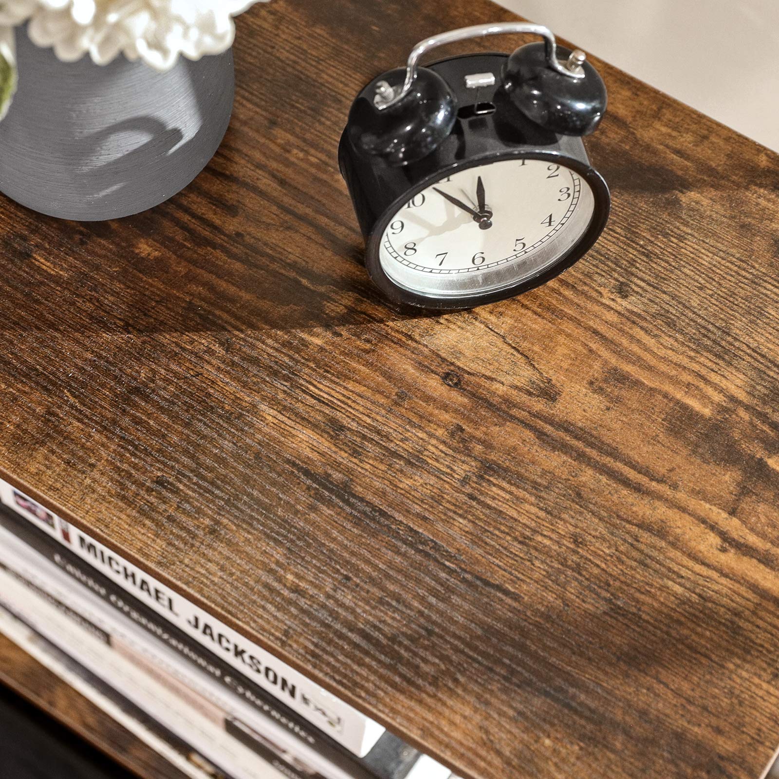 songmics-nachttisch-beistelltisch-metall-stoffschubladen-vintagebraun-schwarz-lv image 7