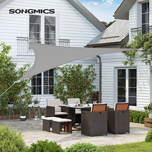 songmics-sonnensegel-gss004g02-dreieckig-3-7-m-grau image 8