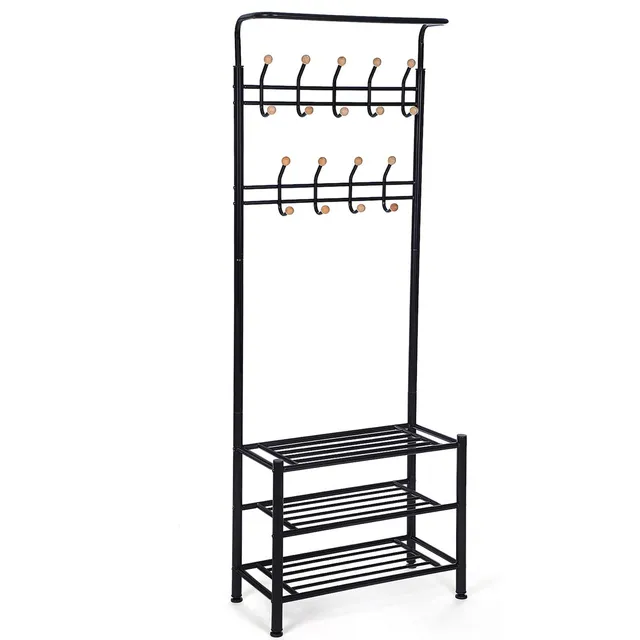 songmics-garderobenst-nder-hsr04b-metall-schwarz-68-8x35-2x187-cm image 1