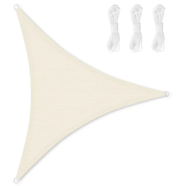 songmics-sonnensegel-gss005m01-dreieckig-4-9-m-beige image 1
