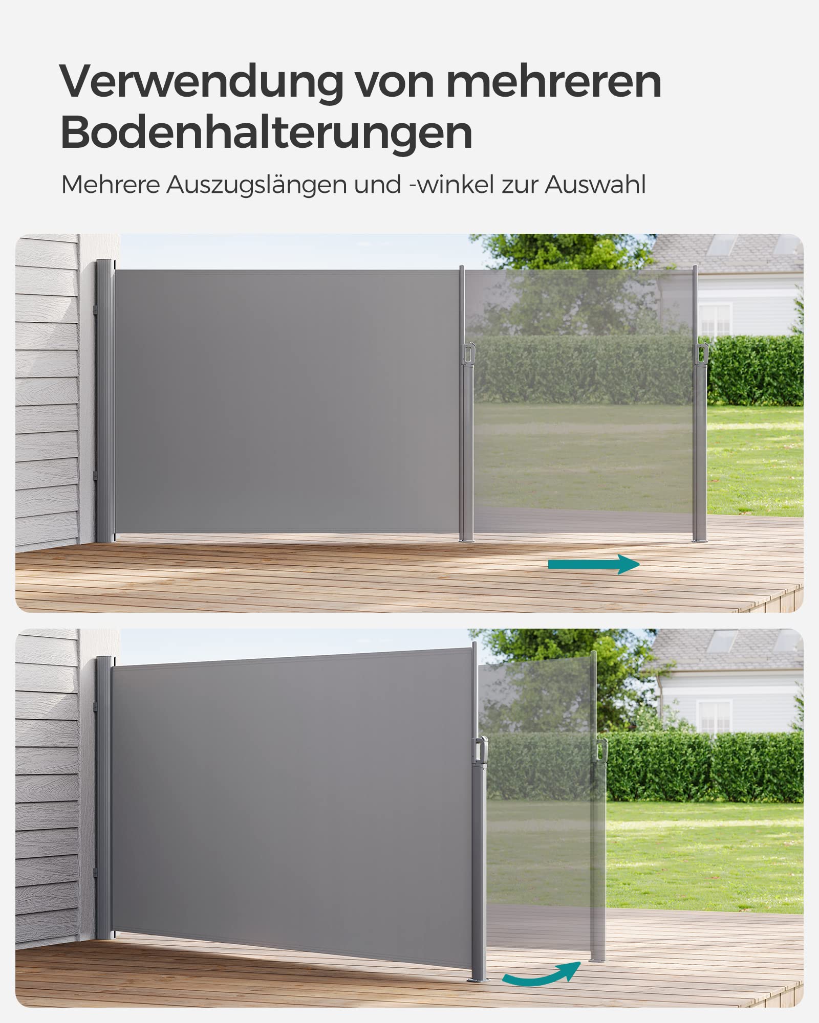 songmics-bodenhalterung-gsa004-f-r-seitenmarkisen-pfosten-metall-grau-mit-deckel image 5
