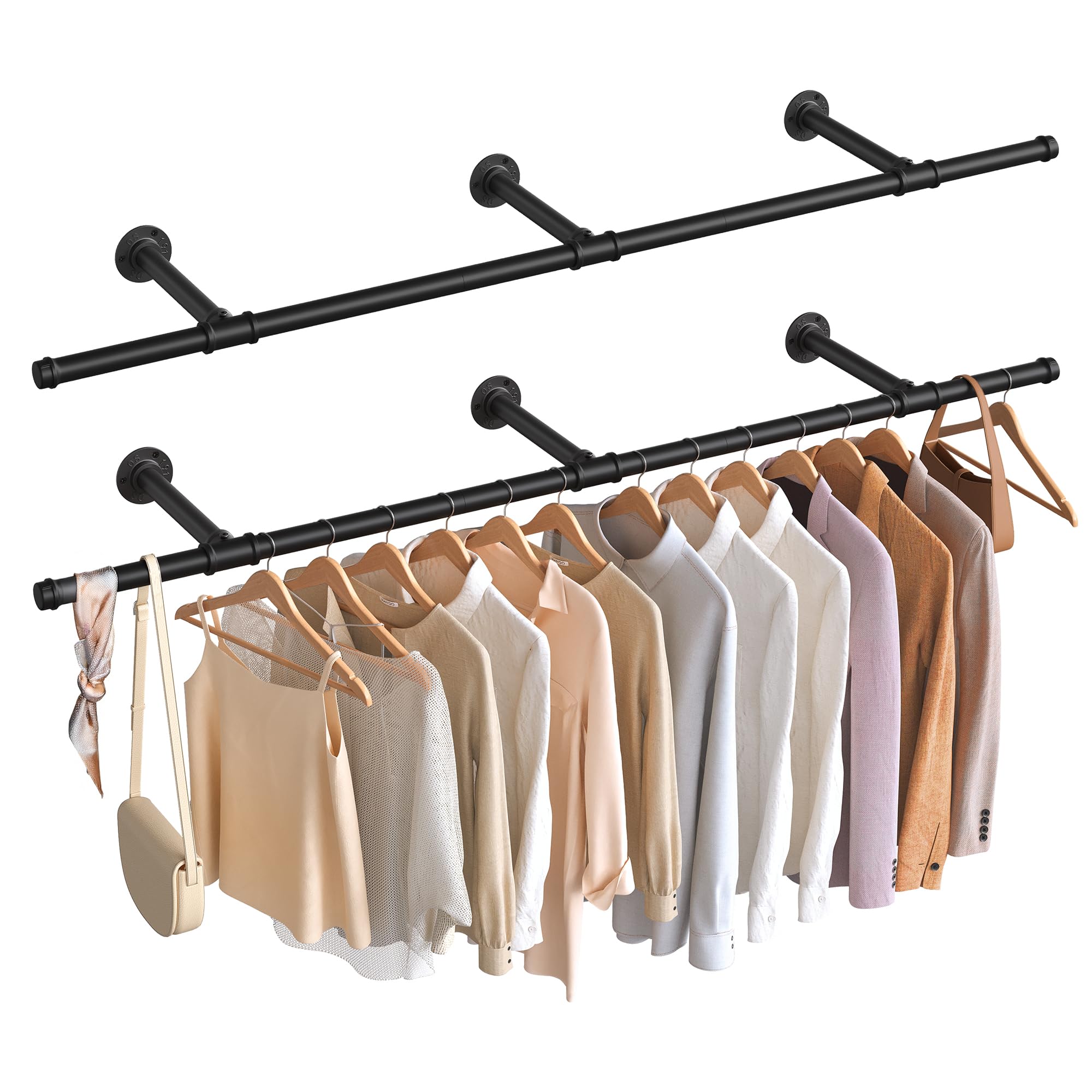 songmics-wand-kleiderstange-hsr104b01-170-cm-68-kg-schwarz image 8