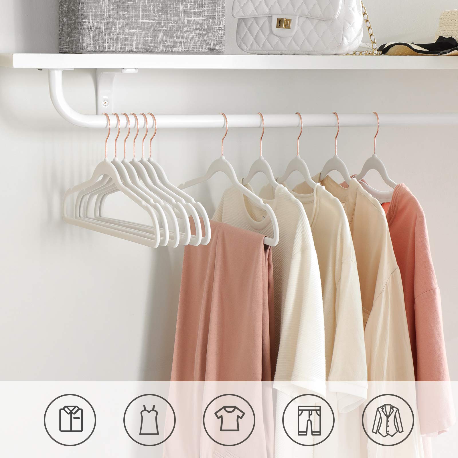 songmics-samt-kleiderb-gel-crf026w01-20er-set-41-5-cm-wei-ros-gold image 2