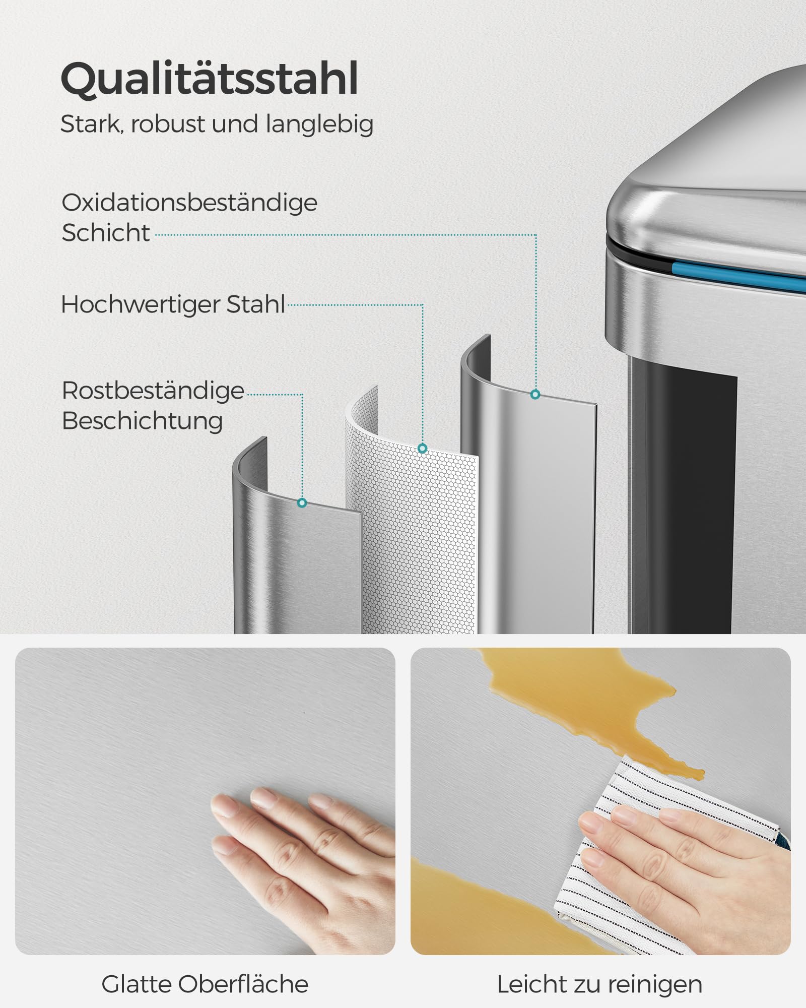 songmics-m-lleimer-k-che-edelstahl-2x20l-mit-pedal image 4