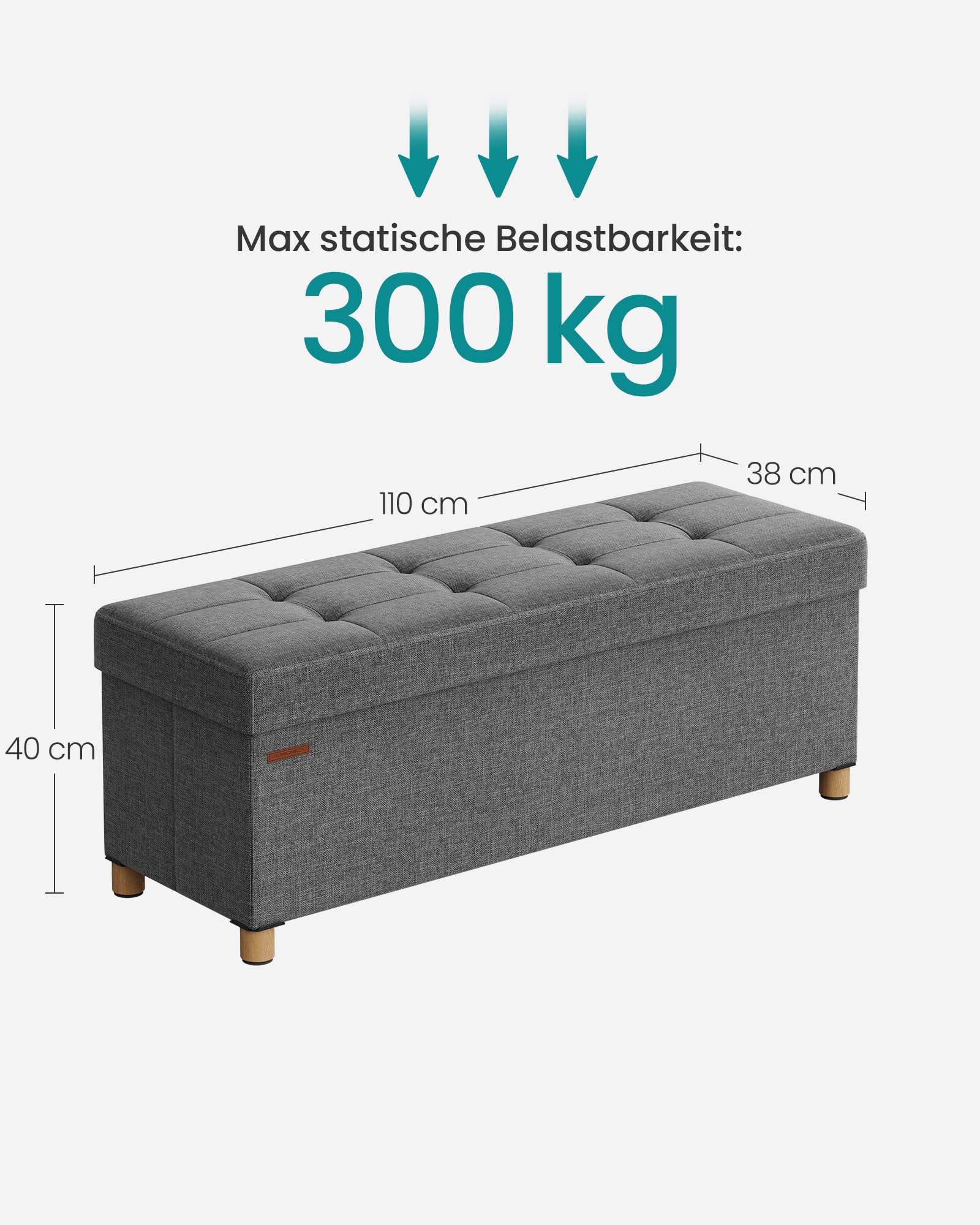 songmics-sitzhocker-mit-stauraum-110-cm-300-kg-leinenimitat image 3