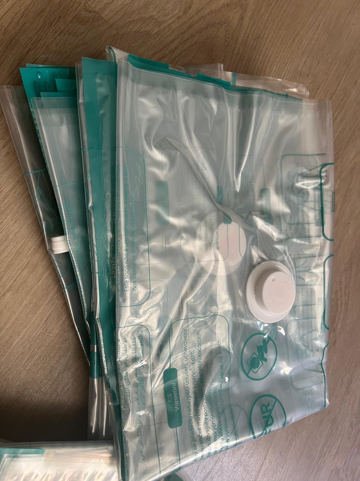 Praktisch für Bettwäsche