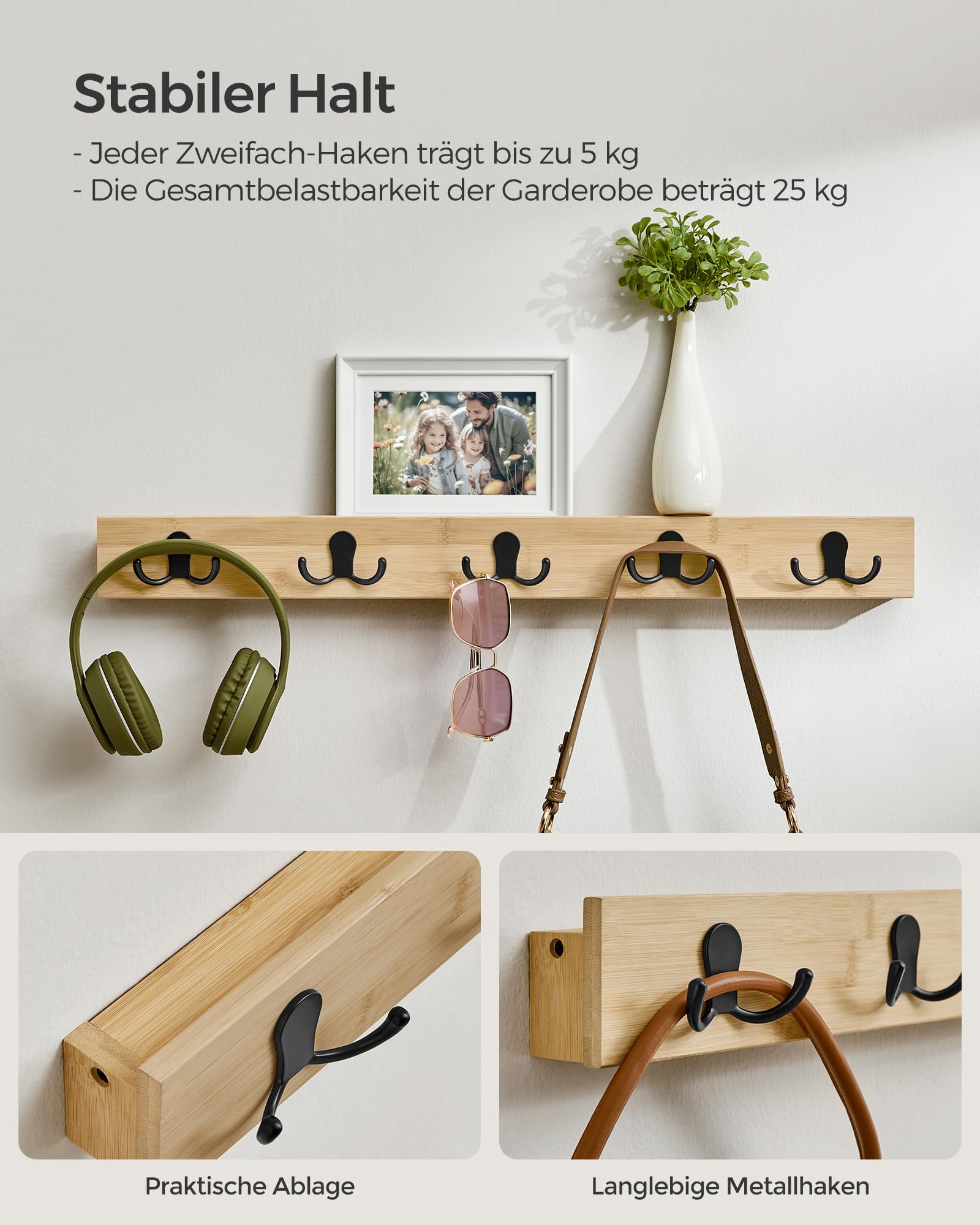 songmics-wandgarderobe-lcr052n01-2er-set-naturbeige-mit-ablage-10-haken image 5