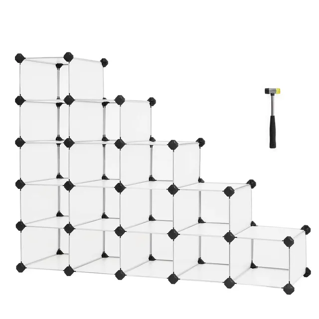 songmics-steckregal-lpc445w02-schuhregal-15-f-cher-wei image 1