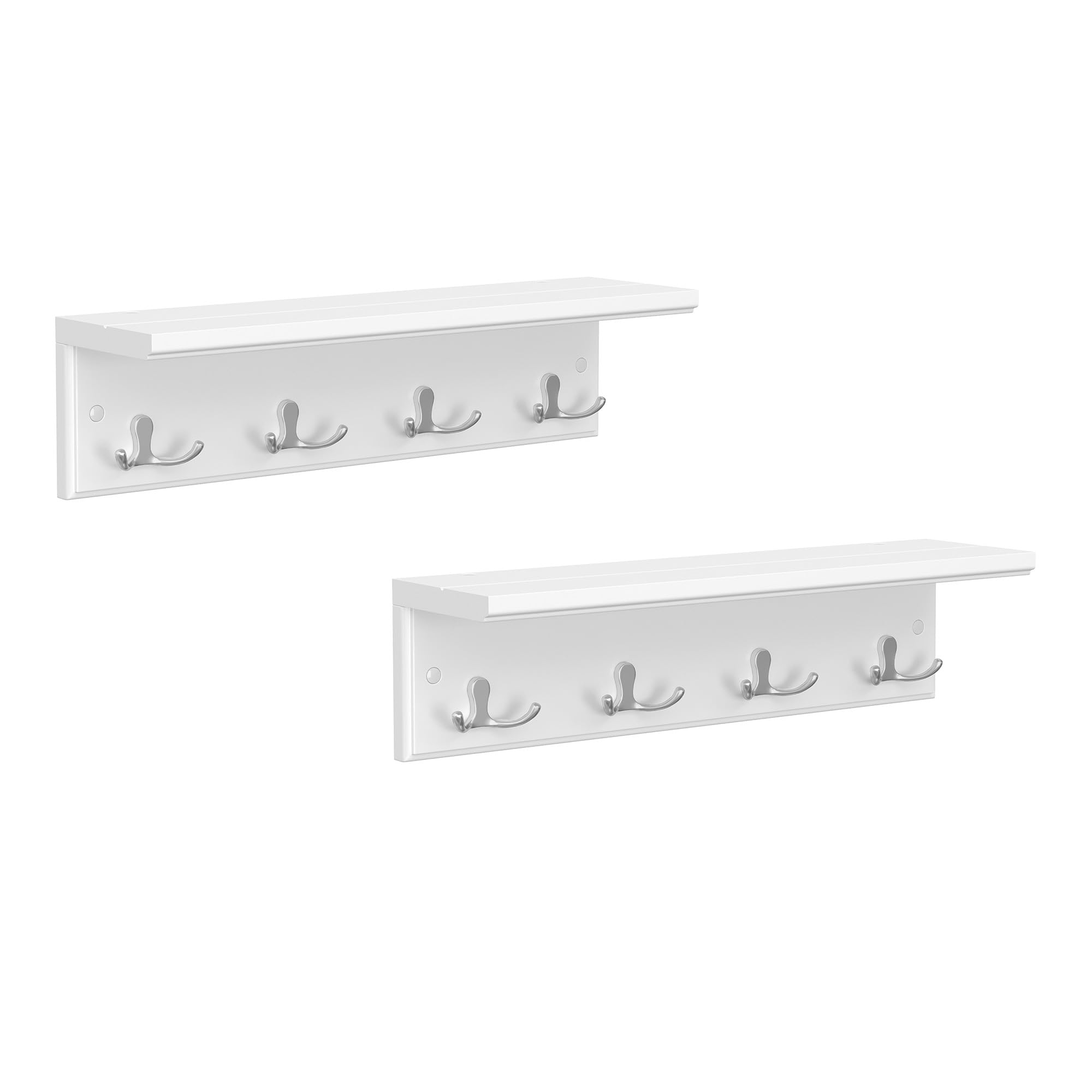 songmics-lhr42wt-wandgarderobe-mit-ablage-wei-4-doppelhaken image 8