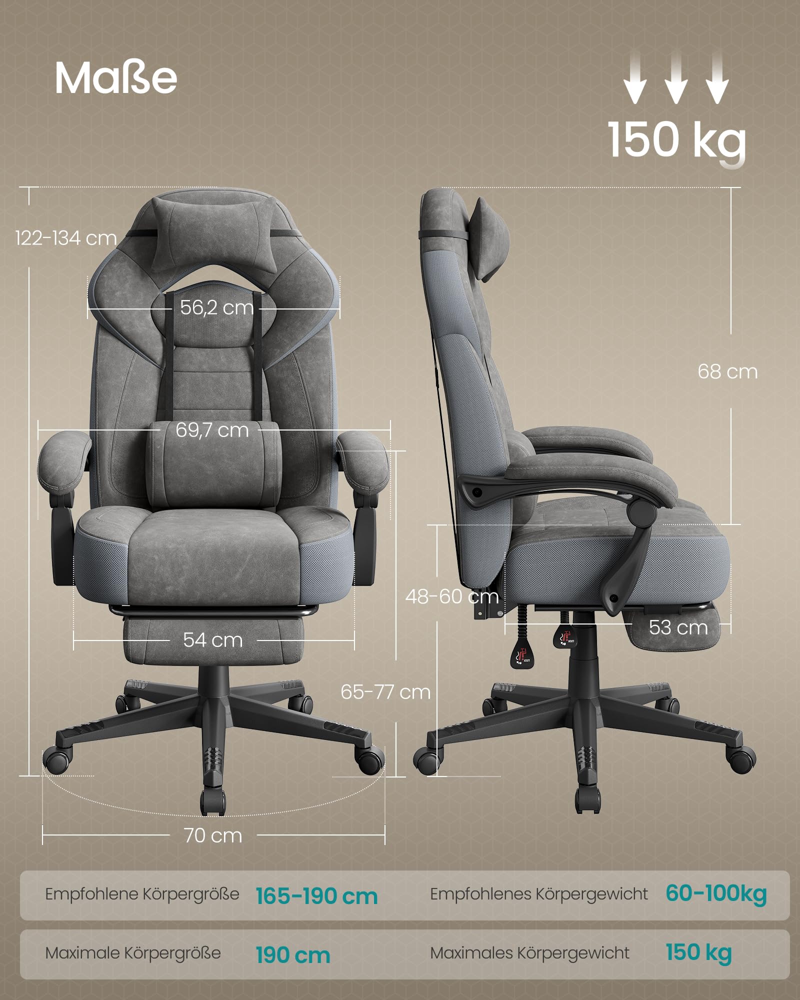 songmics-gaming-stuhl-ergonomisch-mit-fu-st-tze-150-kg-obg077g01 image 3