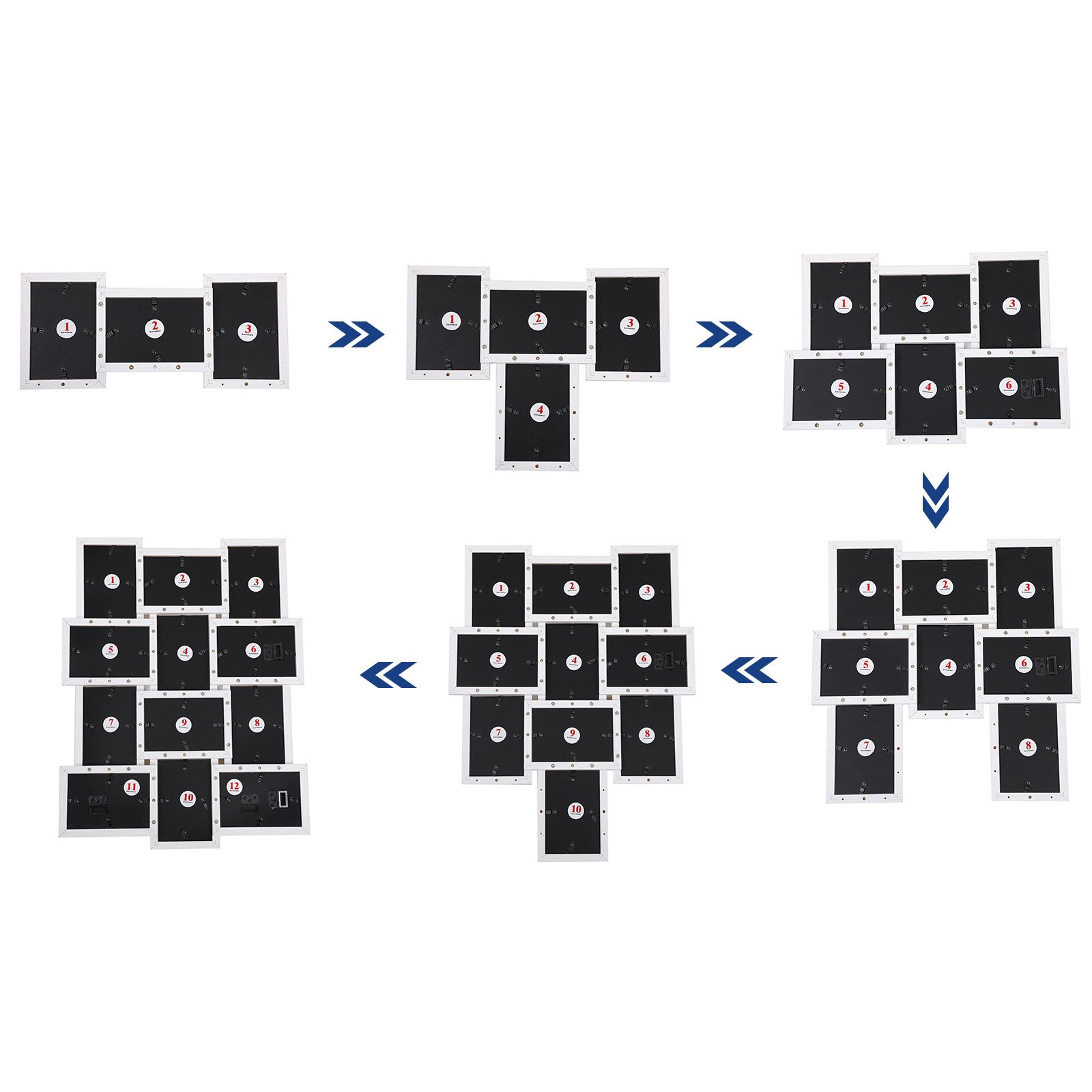 songmics-bilderrahmen-collage-rpf112w-13er-set-wei image 7