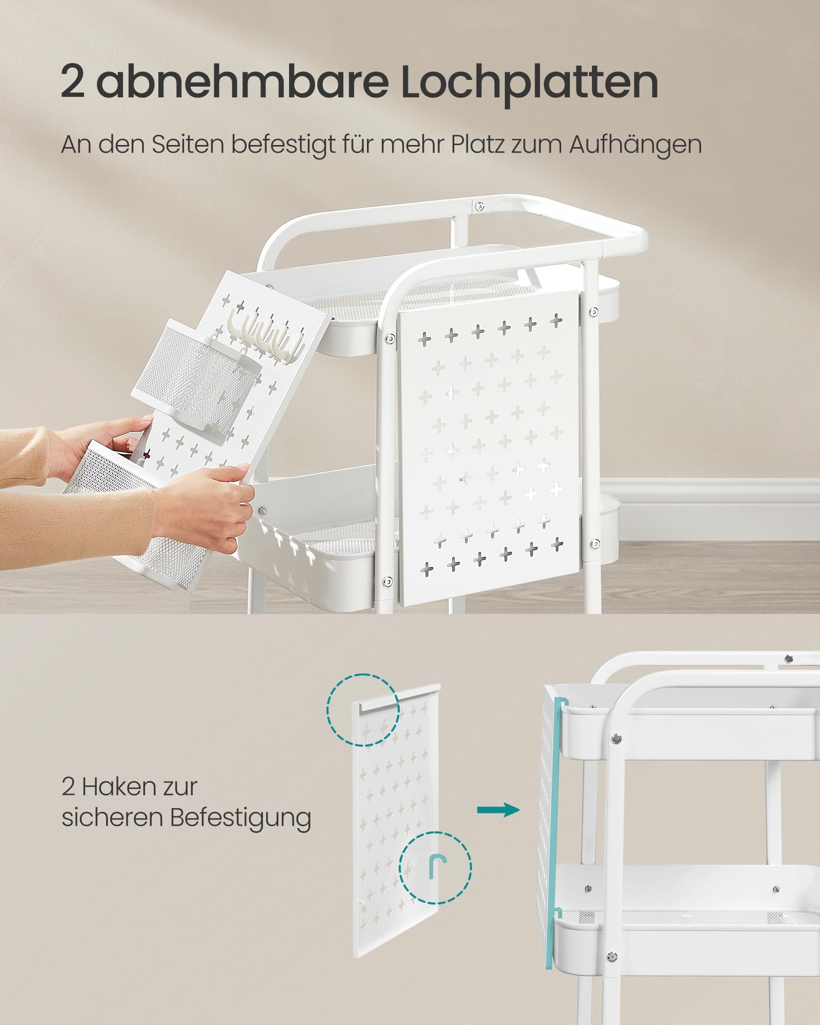 songmics-rollwagen-3-ebenen-lrc037w01-wolkenwei-k-chenwagen-metall-mit-h-ngek-rb image 4