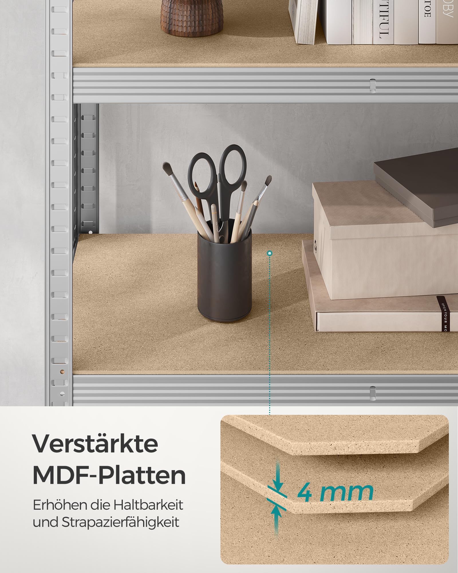 songmics-schwerlastregal-2er-set-40-x-90-x-180-cm-silbern-glr040e02 image 8
