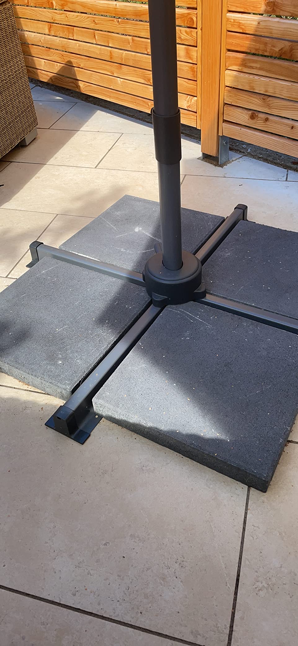 Riesiger Schatten für die Terrasse
