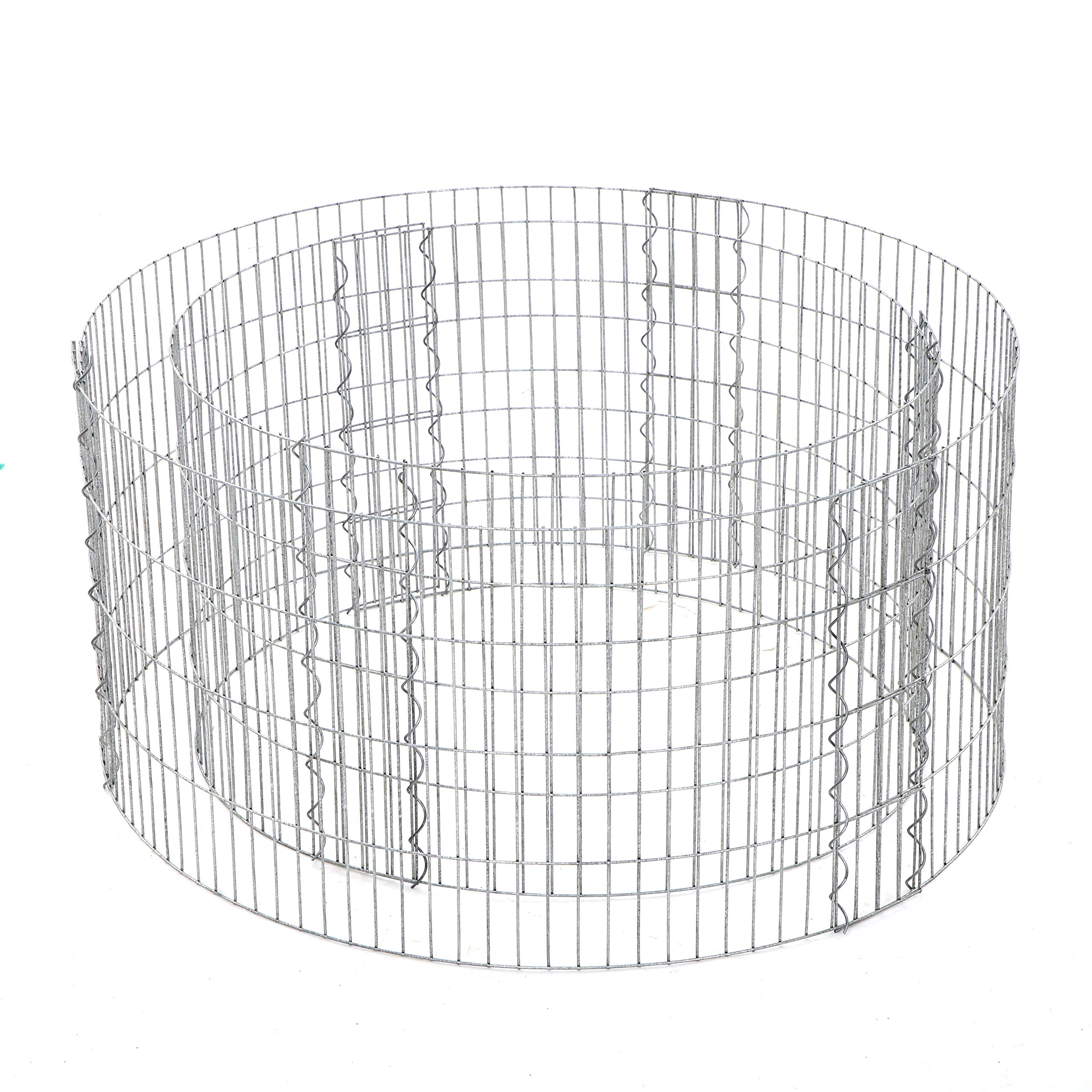 songmics-gabione-rund-ggb479-90-x-40-cm-x-h image 1