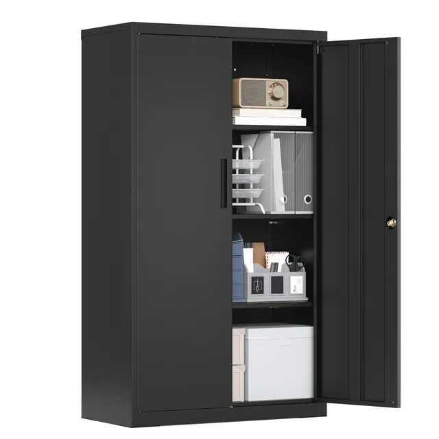 songmics-aktenschrank-abschlie-bar-2-t-rig-80-x-40-x-140-cm-metallschrank image 1