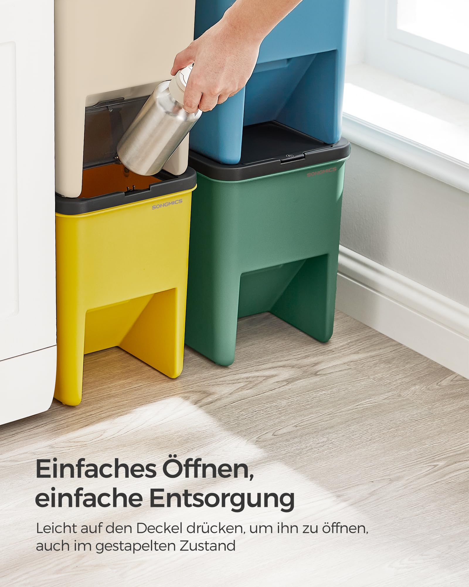 songmics-m-lltrennsystem-4er-set-je-20-l-stapelbar-gelb-blau-beige-gr-n image 4